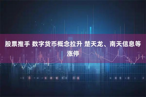 股票推手 数字货币概念拉升 楚天龙、南天信息等涨停