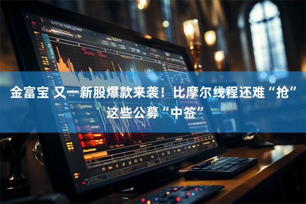 金富宝 又一新股爆款来袭！比摩尔线程还难“抢” 这些公募“中签”